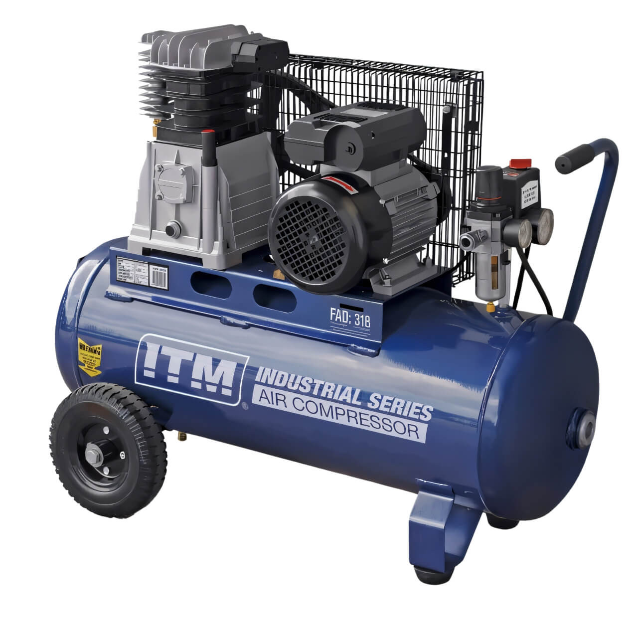 ITM Air Compressor Belt Drive 3.0Hp 50ltr Fad 318L/Min
