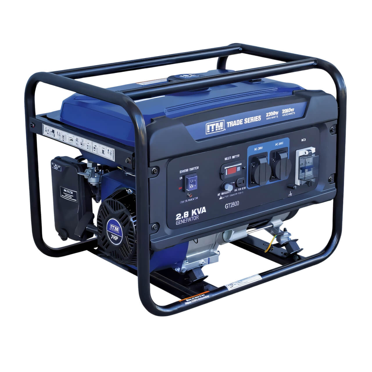 ITM 2.8Kva Generator Petrol 300 Watt Peak Recoil Start