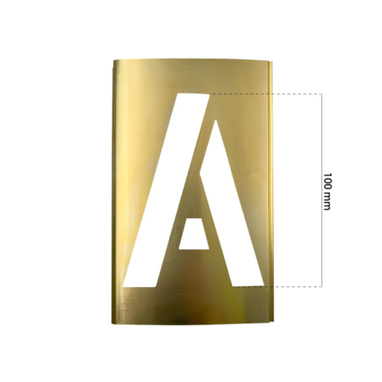 Dy-Mark Interlocking Stencil A-Z 100mm