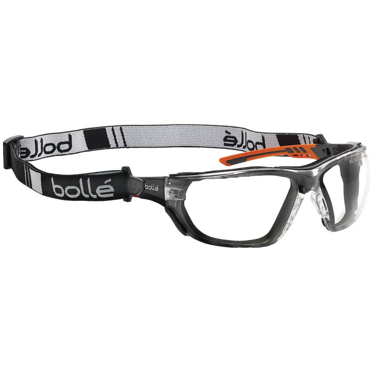 Bolle NESS+ Platinum AS/AF Clear Lens - Assembled W Gasket / Foam + Strap