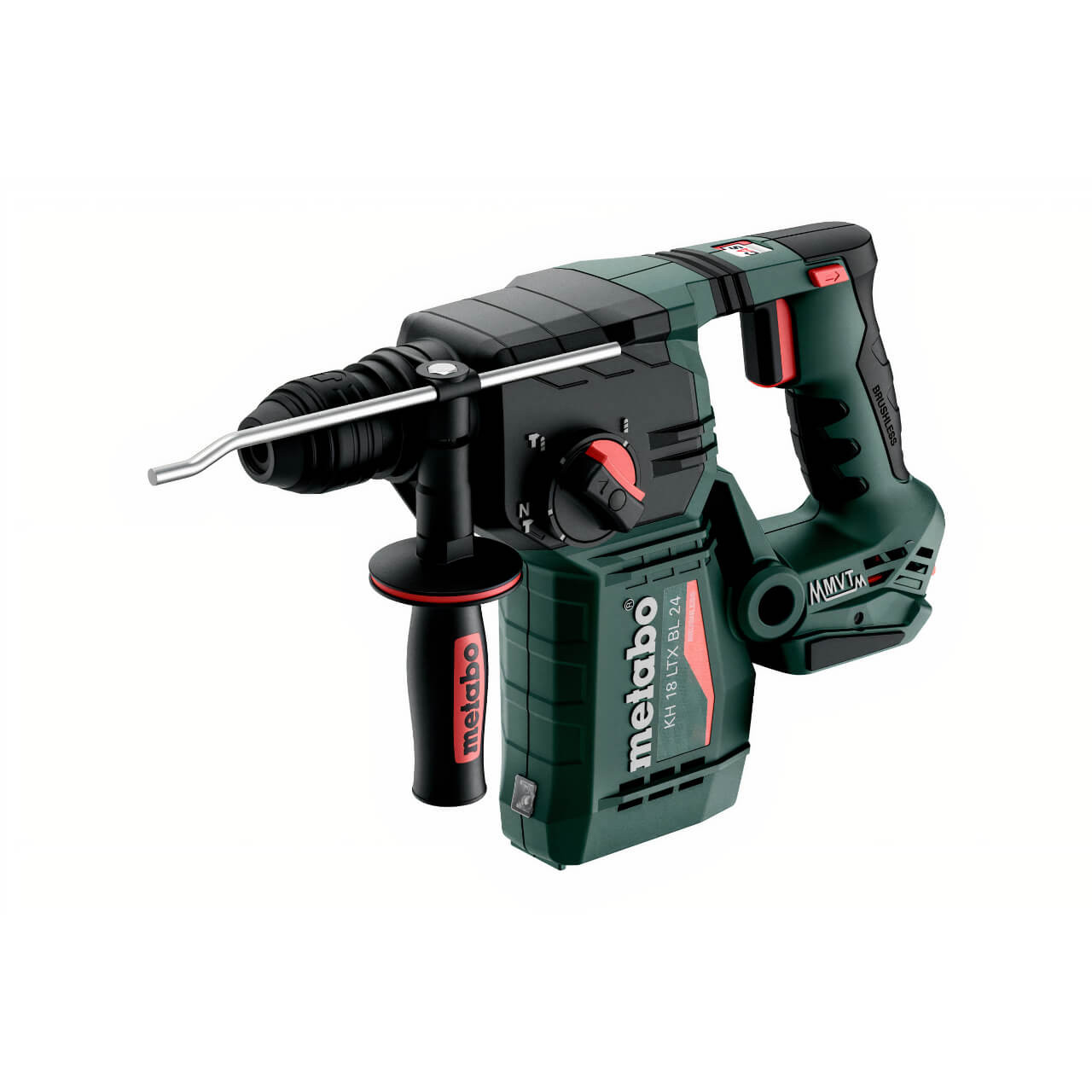 Metabo KH 18 LTX BL 24 18V Rotary Hammer Drill 3 Mode - Skin Only
