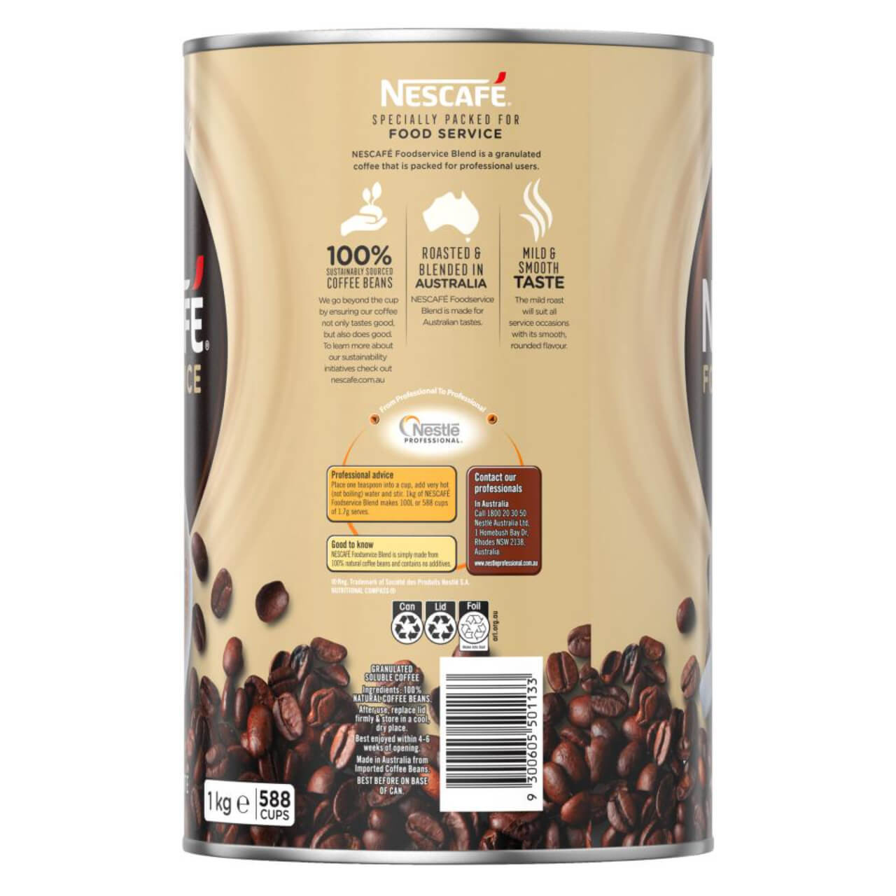 Nescafe Foodservice Blend Coffee 1kg