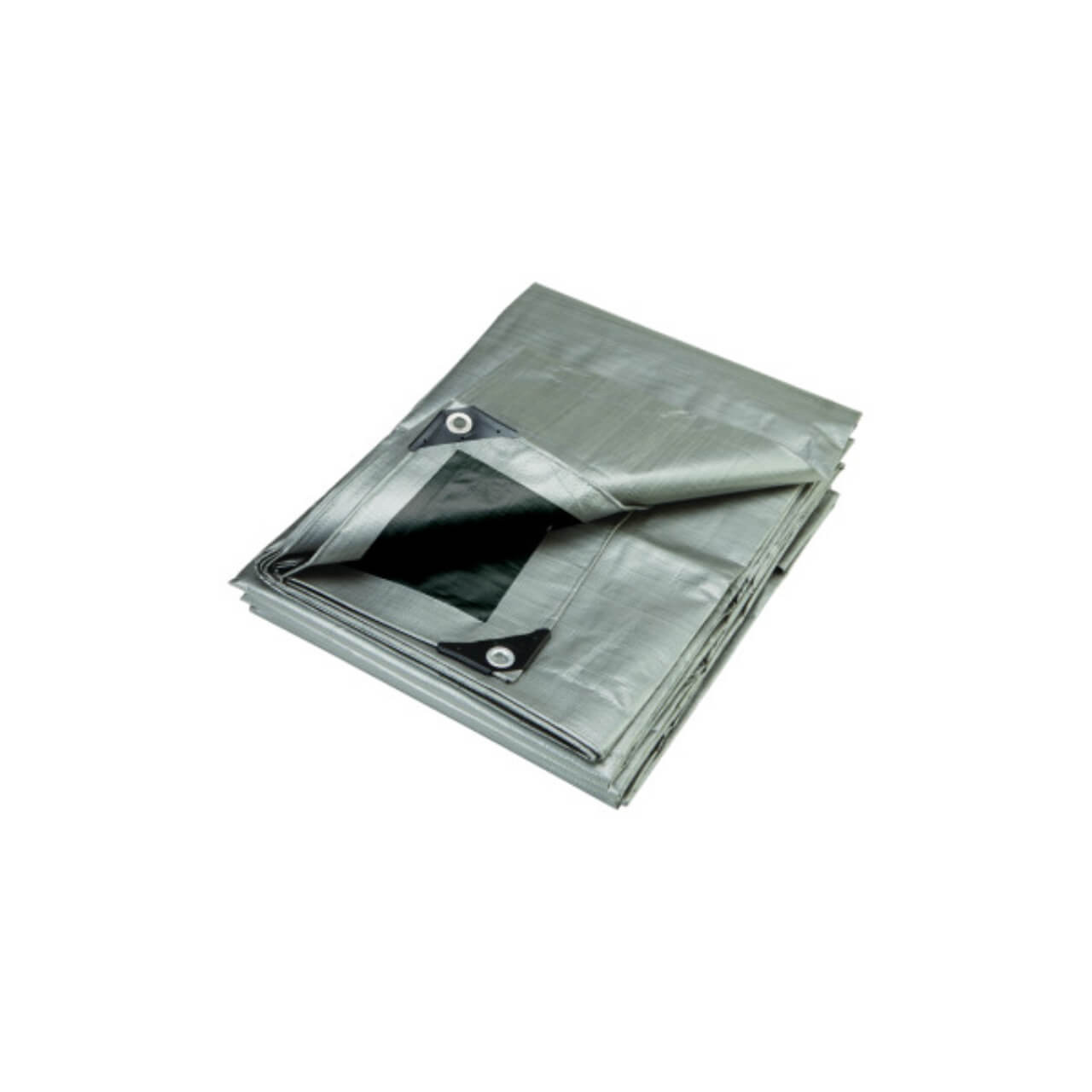 Polytuf 7.3m x 9.1m Extra Heavy Duty Silver/Black Tarp