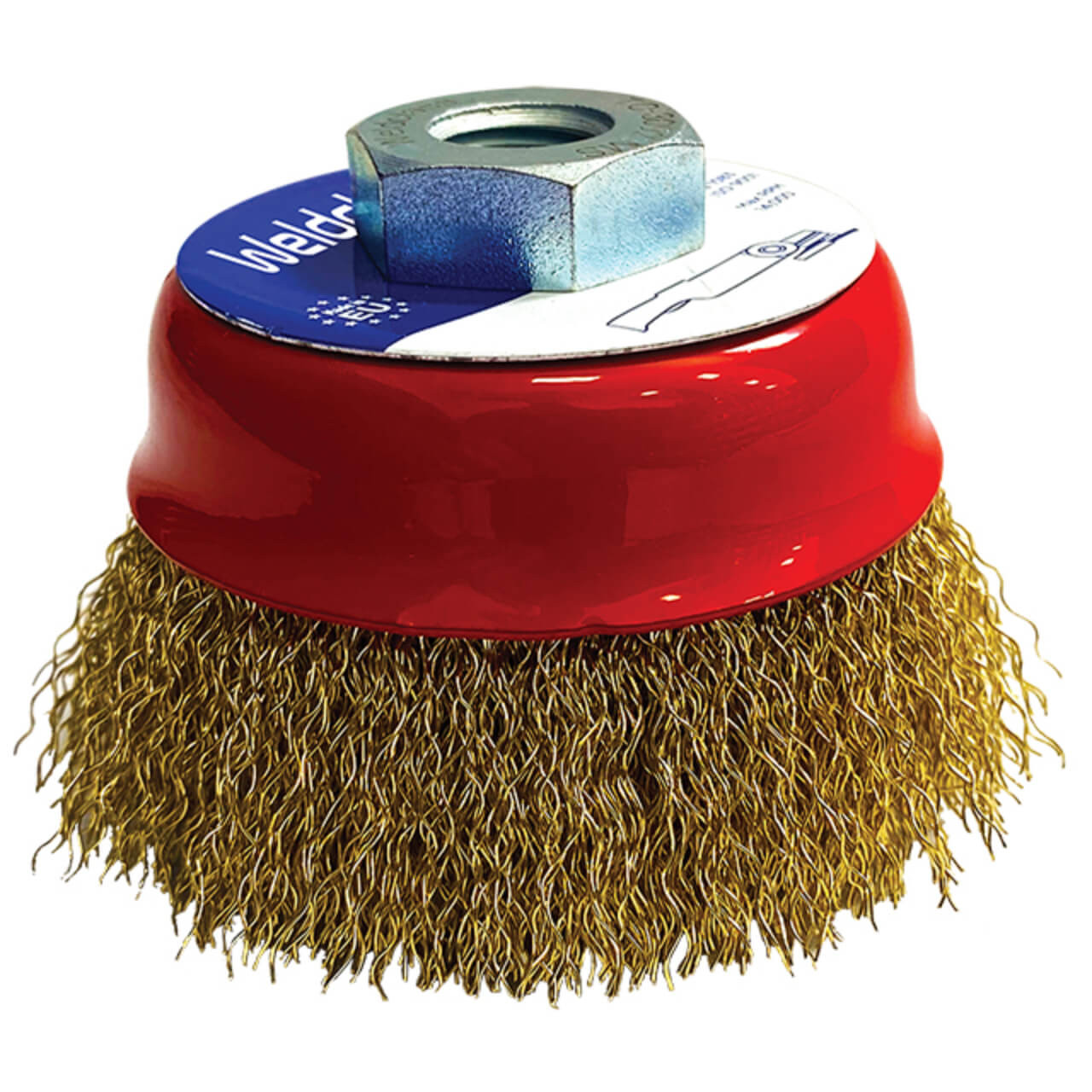 75mm Crimped Cup Brush M14x2/M10x1.5