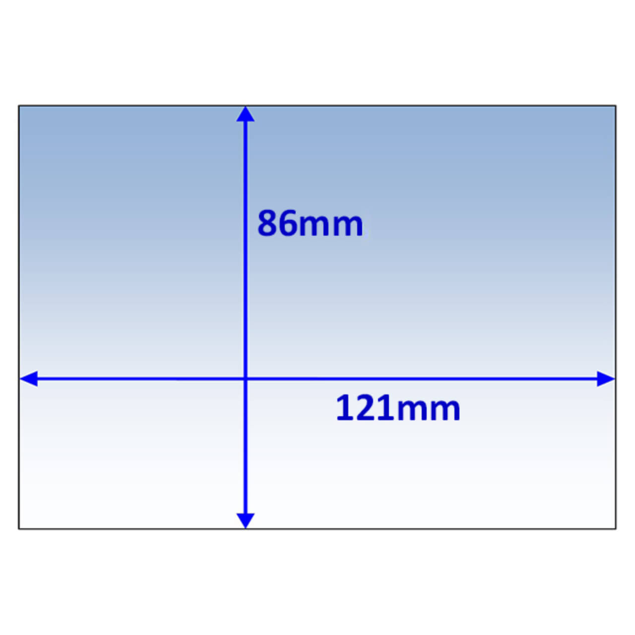 Clear Inner Lens 121 x 86mm Suit Promax 680/850 5pk