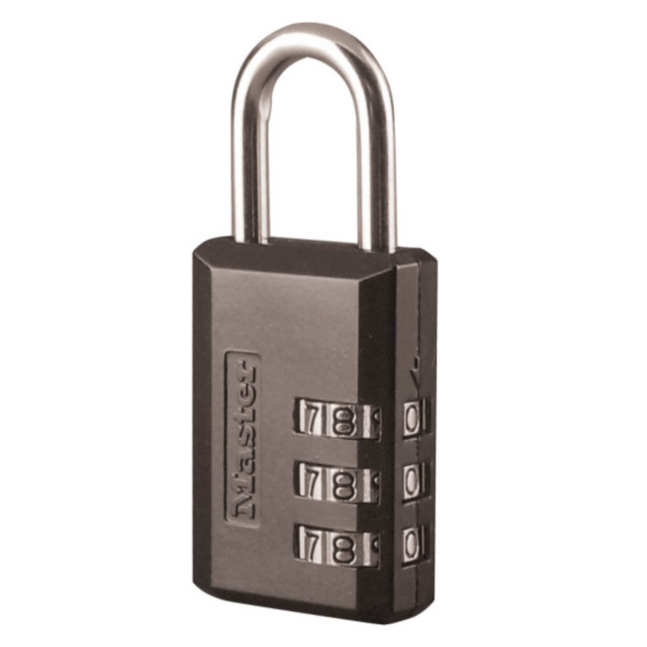 Master Lock Combination Padlock 30mm Steel Black