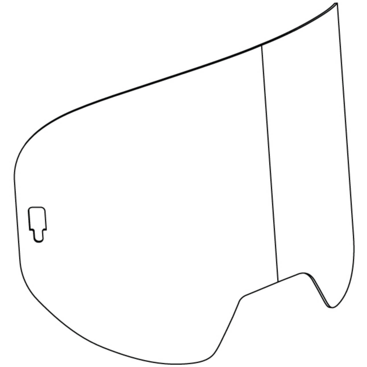 Weldclass Promax 850R Inner Grinding Visor 220x120mm 5pk