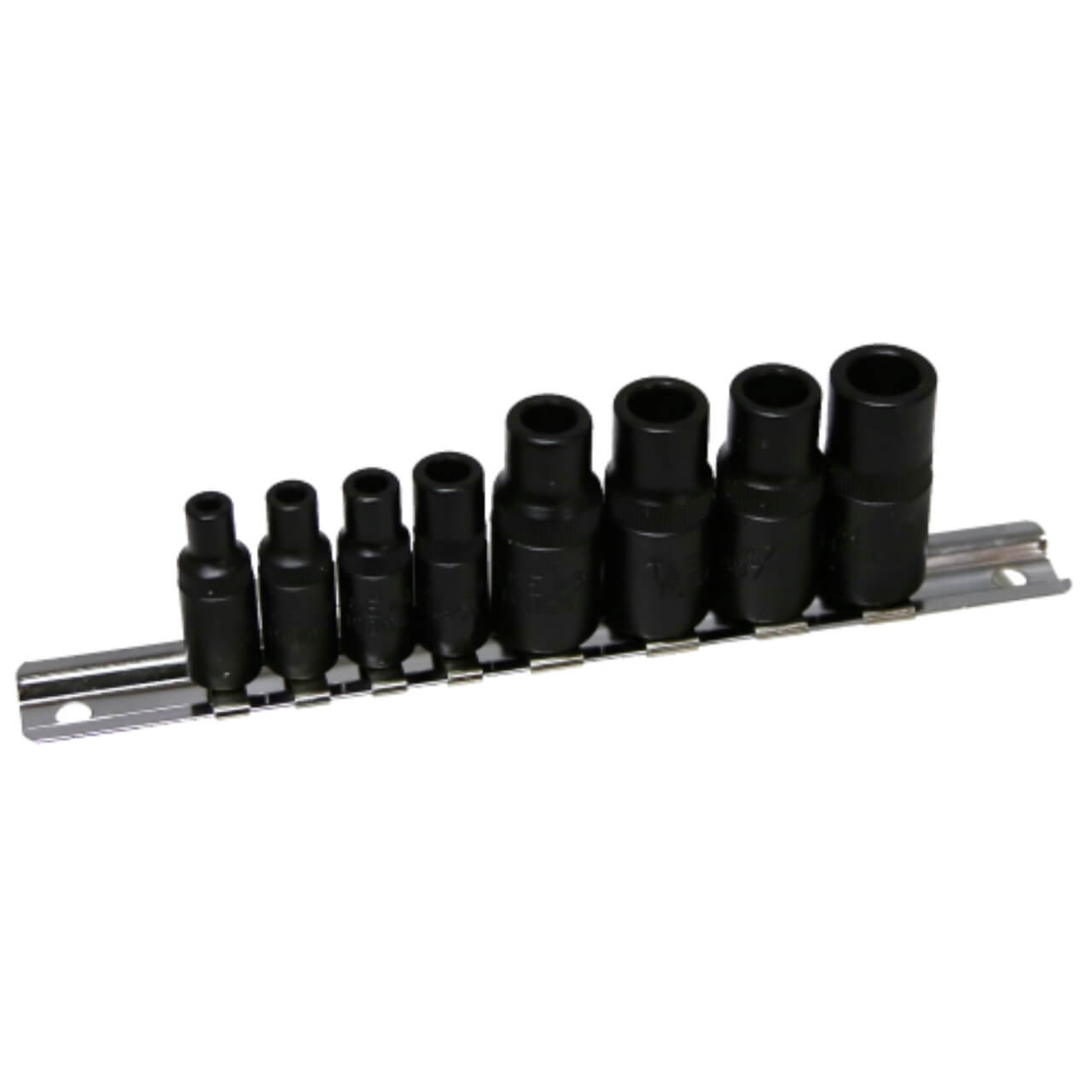 T&E Tools 8 Pce Square Sockets For Taps