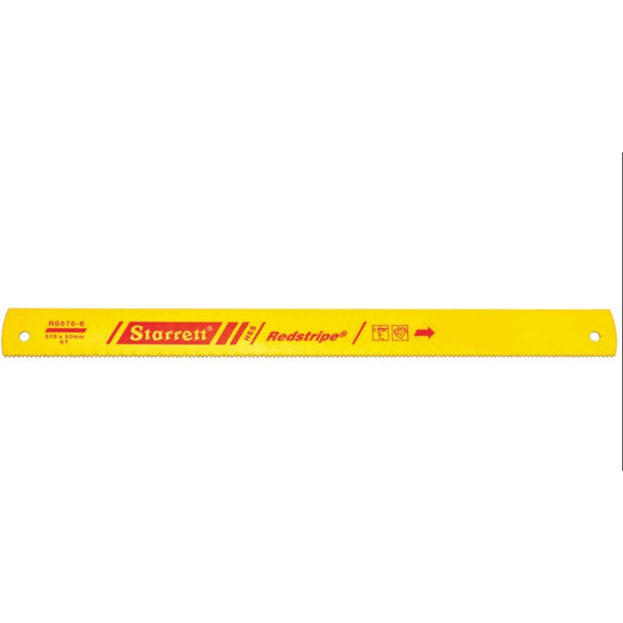 Starrett 575 x 50 x 2.5 x 6tpi HSS Power Hacksaw Blade