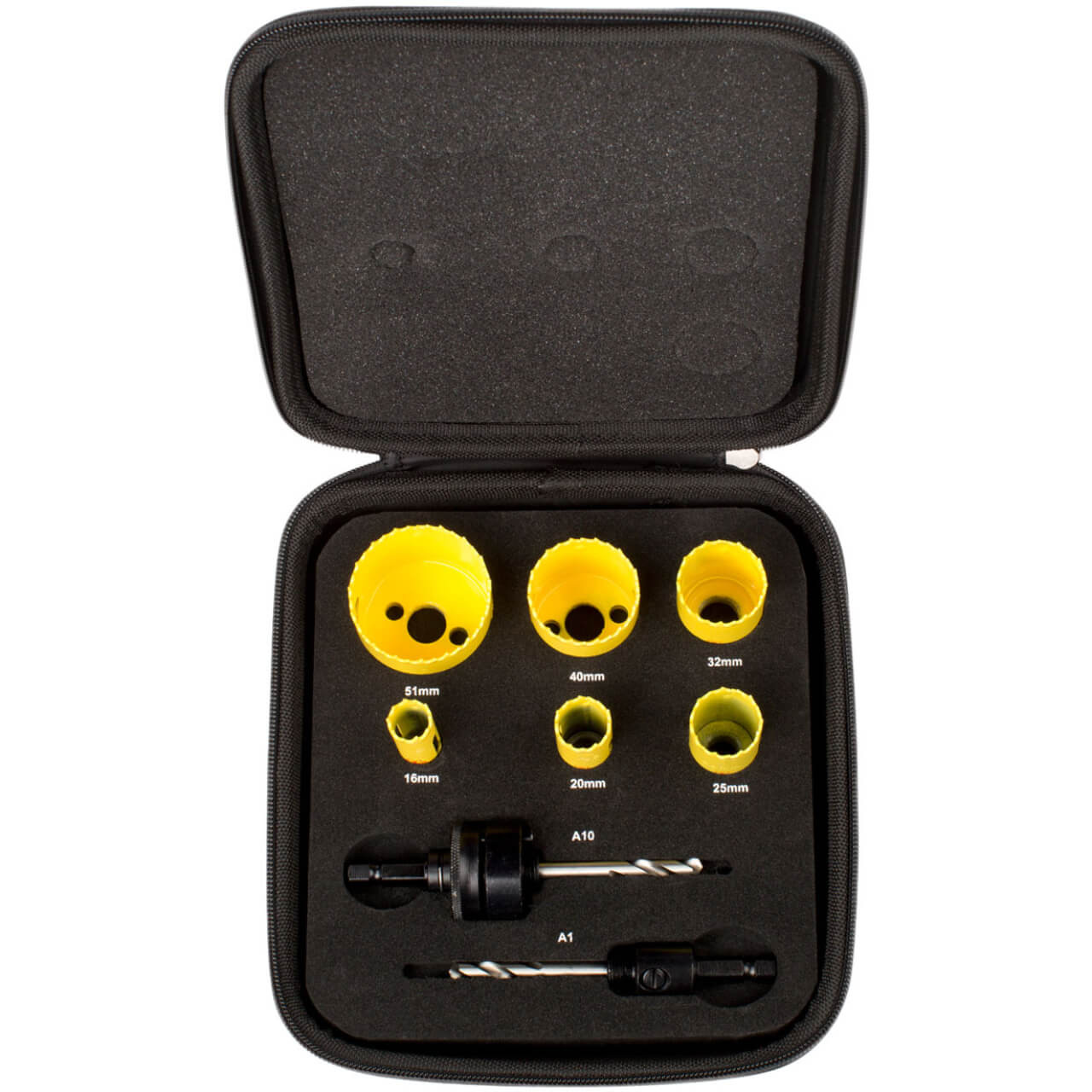 Starrett Bi-Metal Fast Cut 6 Pc Electricians Holesaw Kit