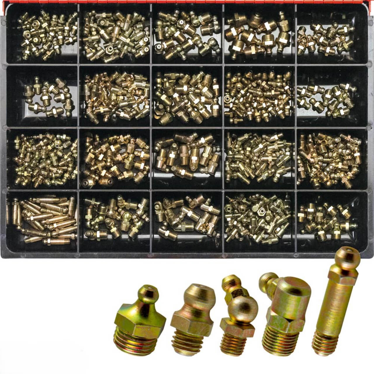 Champion Metric & Imperial Grease Nipple Master Kit