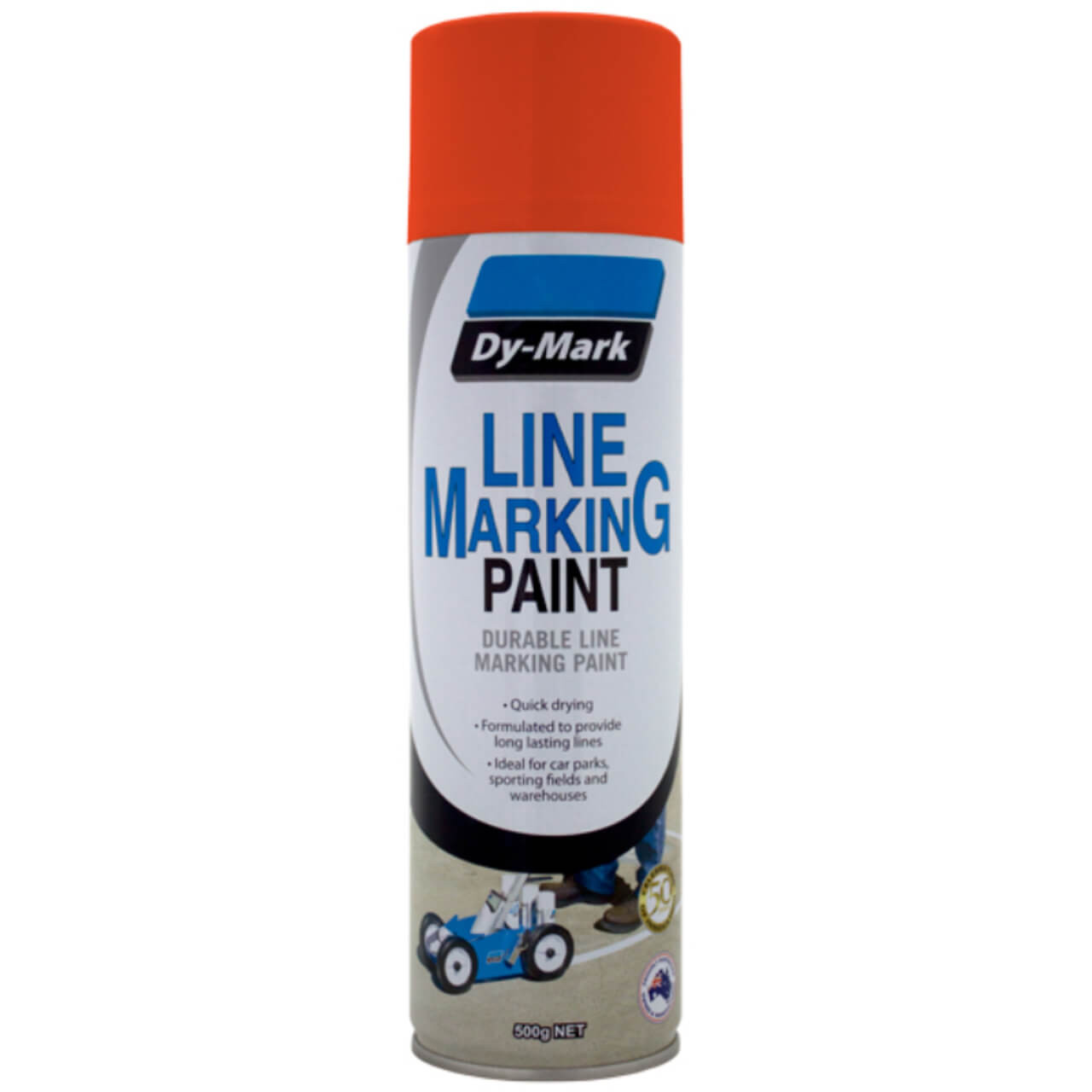 Dy-Mark Line Marking Paint Orange 500gm