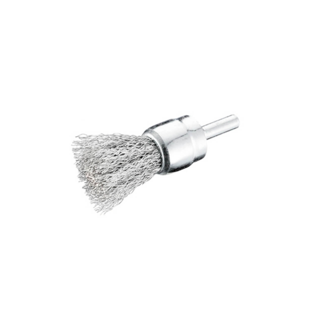 SIT 0822 Crimped End Wire Brush 30mm 6mm Shaft