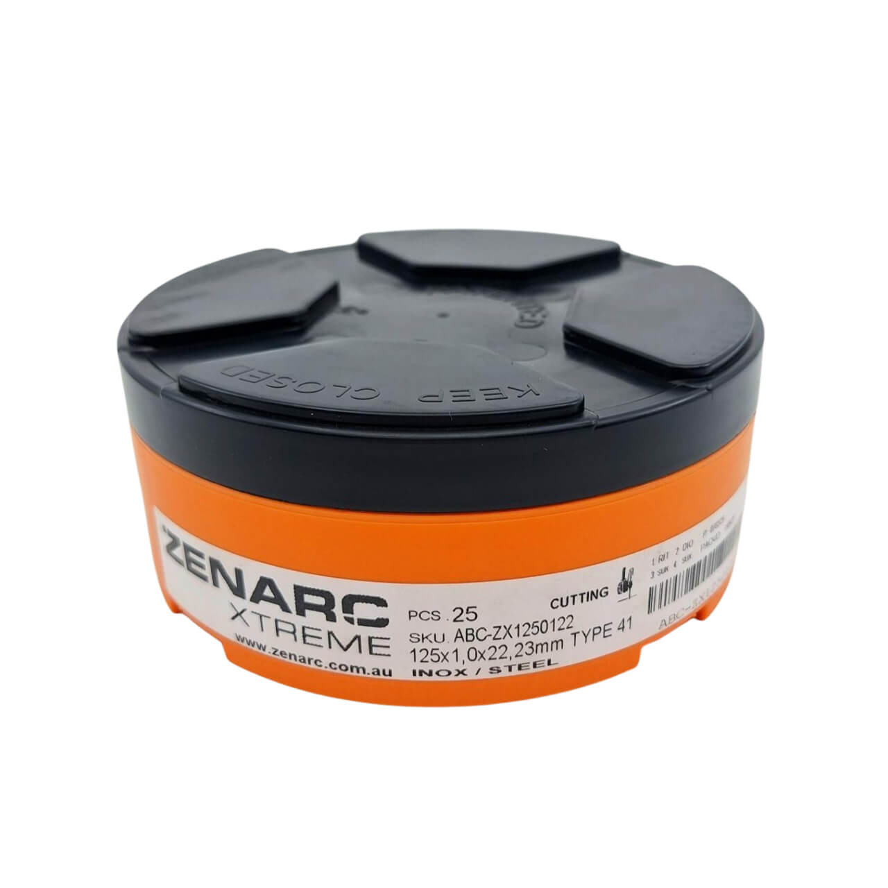 Zenarc Xtreme 125x1x22 Cutting Disc 25/pk