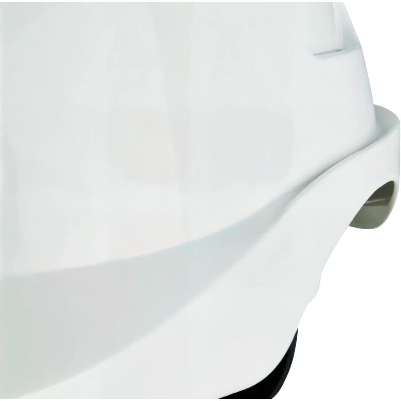 Maxiguard Long Peak White Vented Hard Hat, ratchet harness