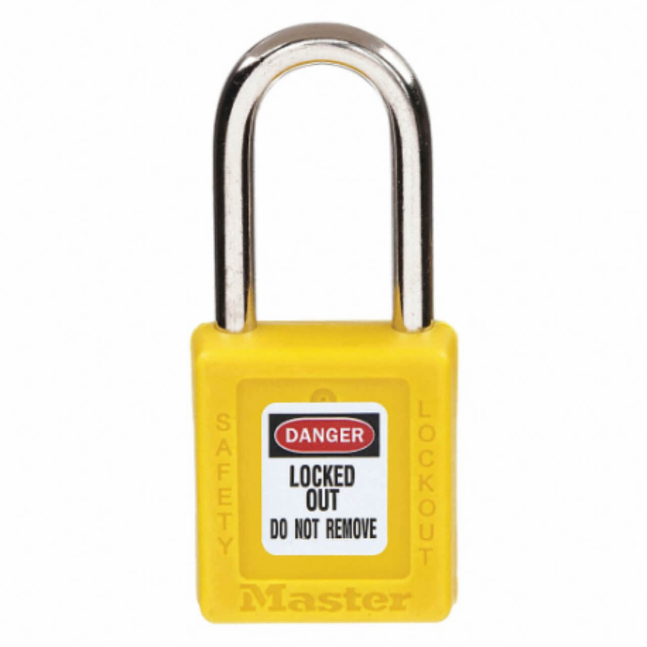 Master Lock Steel Safety Padlock Yellow Master Lock Steel Safety Padlock Yellow