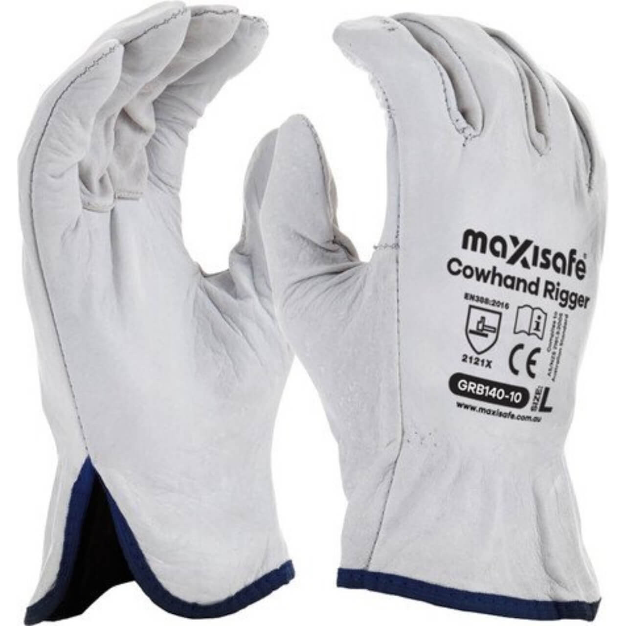 Maxisafe Natural Full Grain Rigger Glove