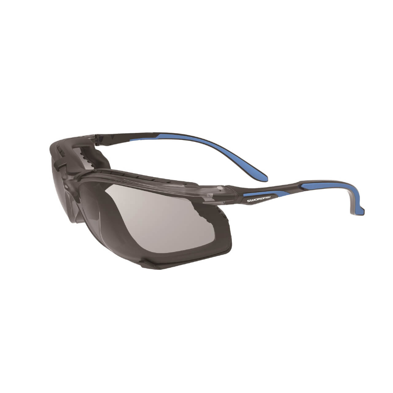 Maxisafe Swordfish Smoke Safety Glasses With Gasket