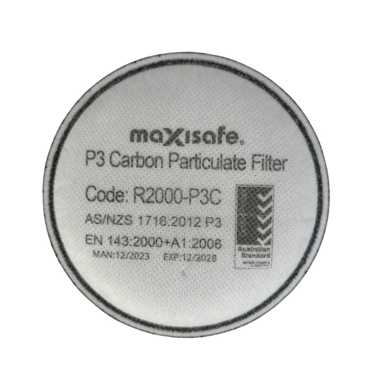 Maxisafe P3 Carbon Particulate Filter