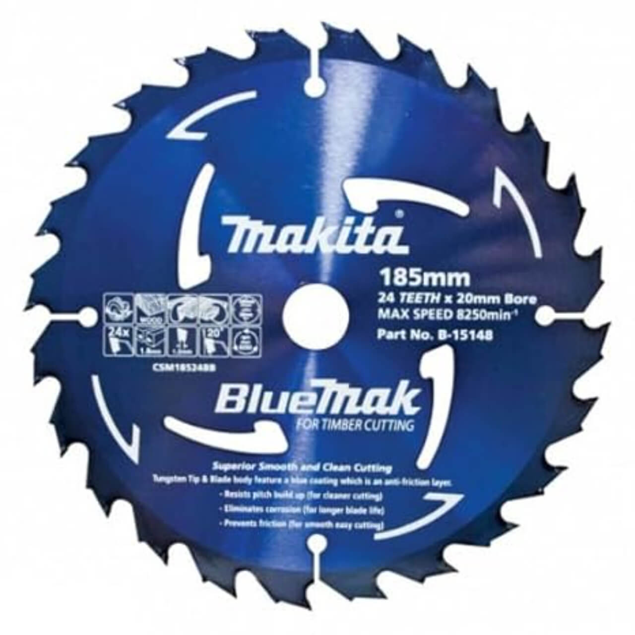 Makita BlueMak 235 x 20mm 40T TCT Wood Circular Saw Blade