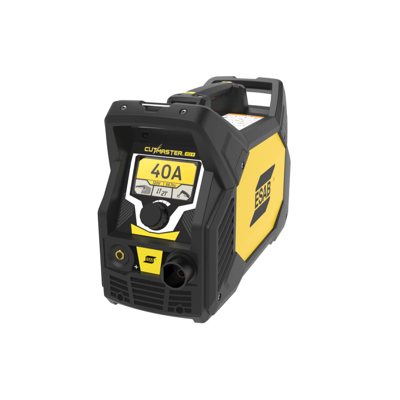 ESAB Cutmaster 40+ Plasma Cutter (Gen:12mm, Reg:16mm, Max:25mm) w 6.1m SL60 Torch 20-40A@40% 240V/15A ESAB Cutmaster 40+ Plasma Cutter (Gen:12mm, Reg:16mm, Max:25mm) w 6.1m SL60 Torch 20-40A@40% 240V/15A