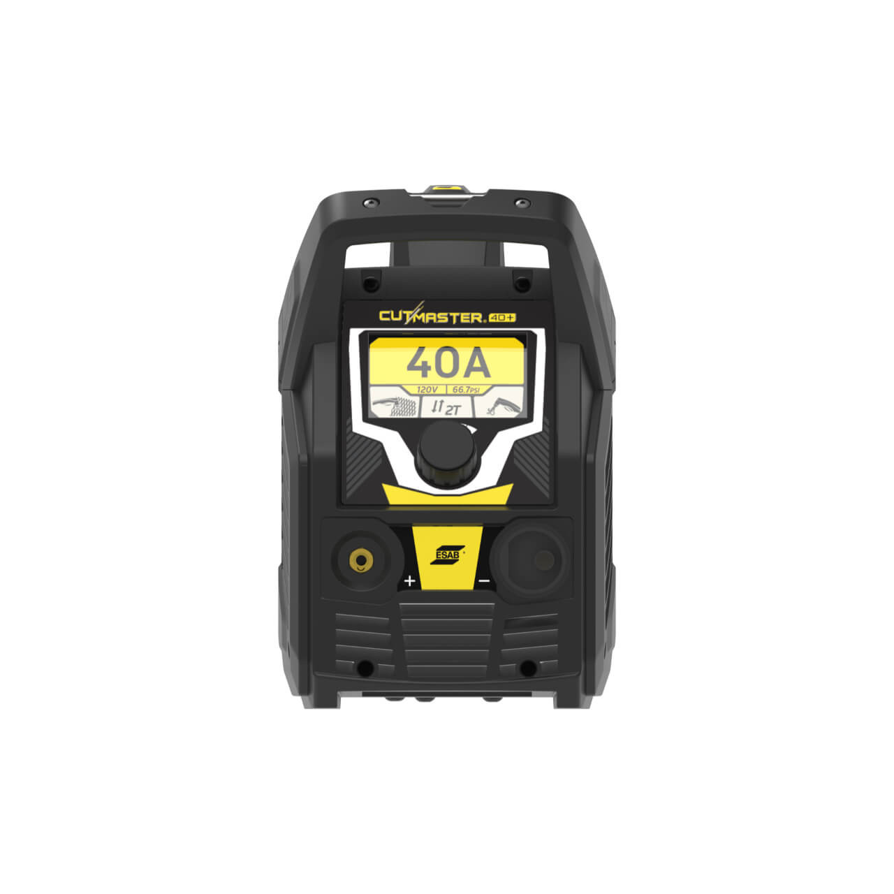 ESAB Cutmaster 40+ Plasma Cutter (Gen:12mm, Reg:16mm, Max:25mm) w 6.1m SL60 Torch 20-40A@40% 240V/15A ESAB Cutmaster 40+ Plasma Cutter (Gen:12mm, Reg:16mm, Max:25mm) w 6.1m SL60 Torch 20-40A@40% 240V/15A