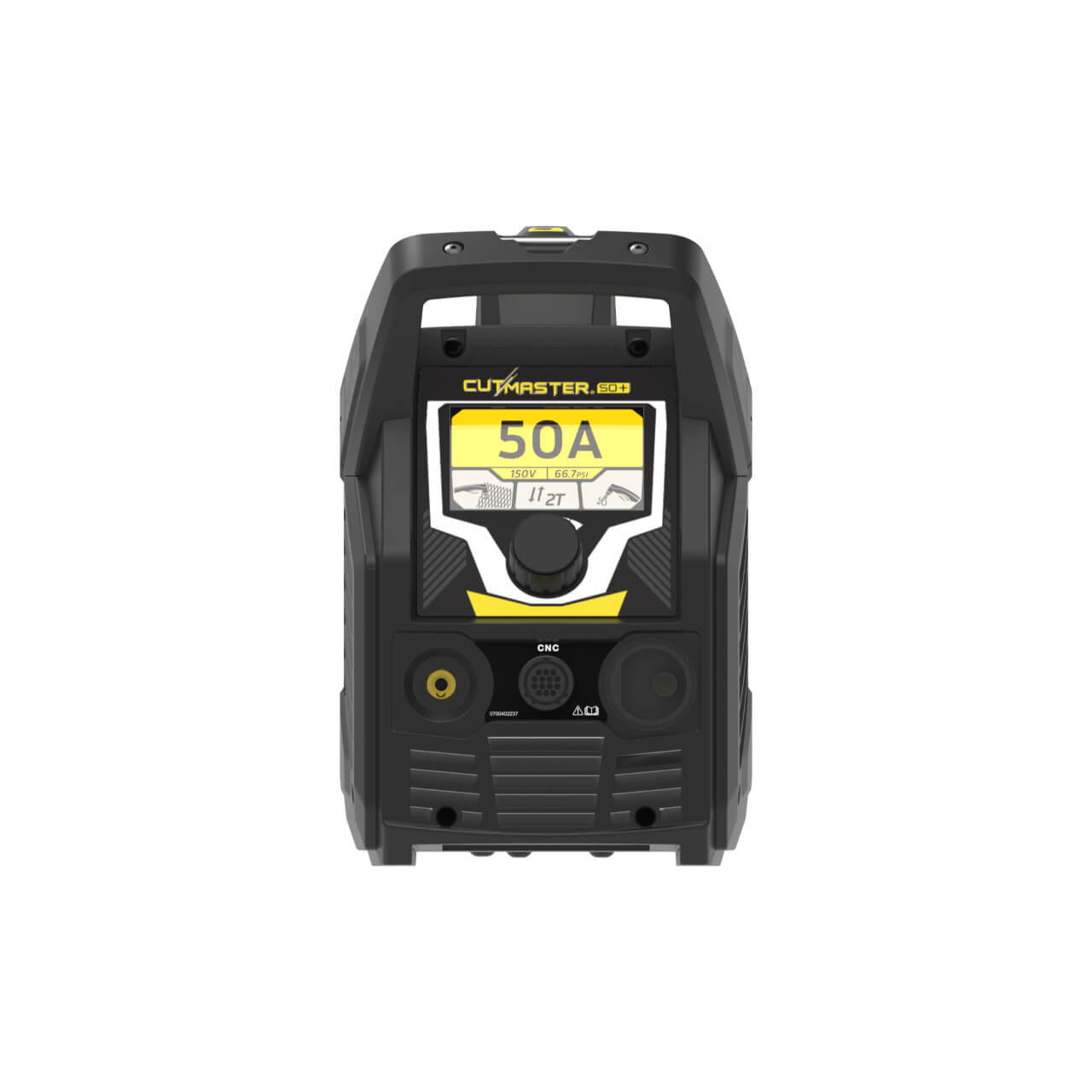 ESAB Cutmaster 50+ Plasma Cutter (Gen:16mm, Reg:25mm, Max:32mm) w 6.1m SL60 Torch 15-50A@60% 415V/20A
