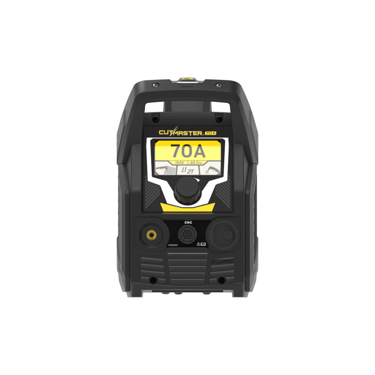 ESAB Cutmaster 70+ Plasma Cutter (Gen:20mm, Reg:30mm, Max:38mm) w 6.1m SL60 Torch 15-70A@50% 415V/25A