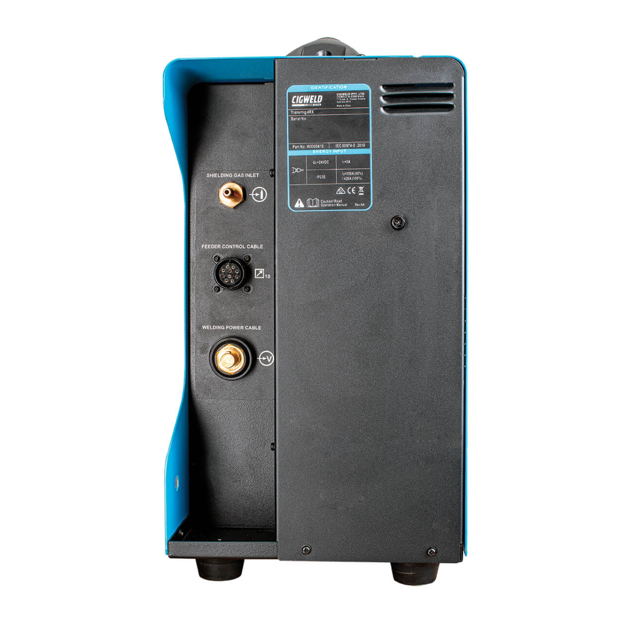 Cigweld 4RX Wirefeeder No Interconnection Lead Suits TRANSMIG 355i/555i