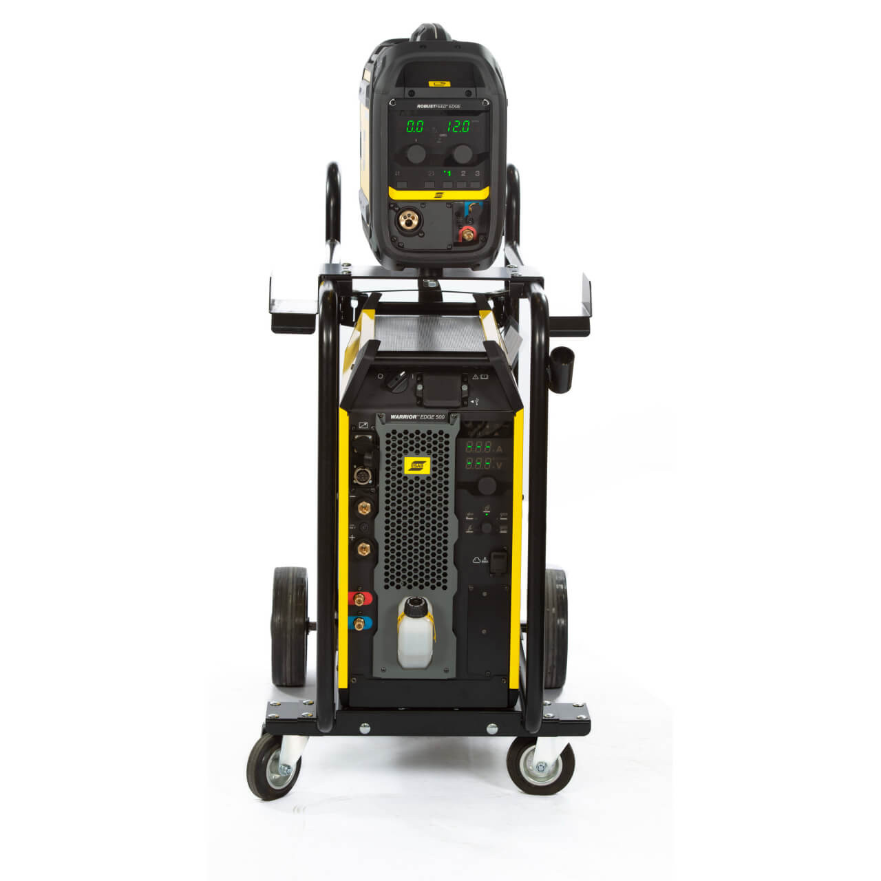 ESAB Warrior Edge 500i DX Pulse With RobustFeed CX Pulse Water Cooled 380-415V ESAB Warrior Edge 500i DX Pulse With RobustFeed CX Pulse Water Cooled 380-415V