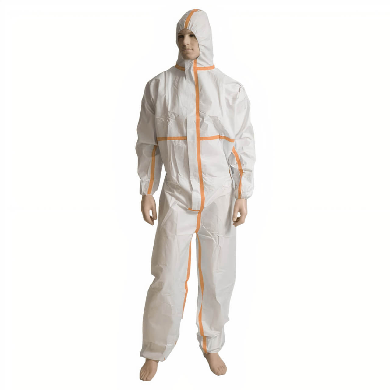 Bastion White Microporous Type 4/5/6 Disposable Coveralls