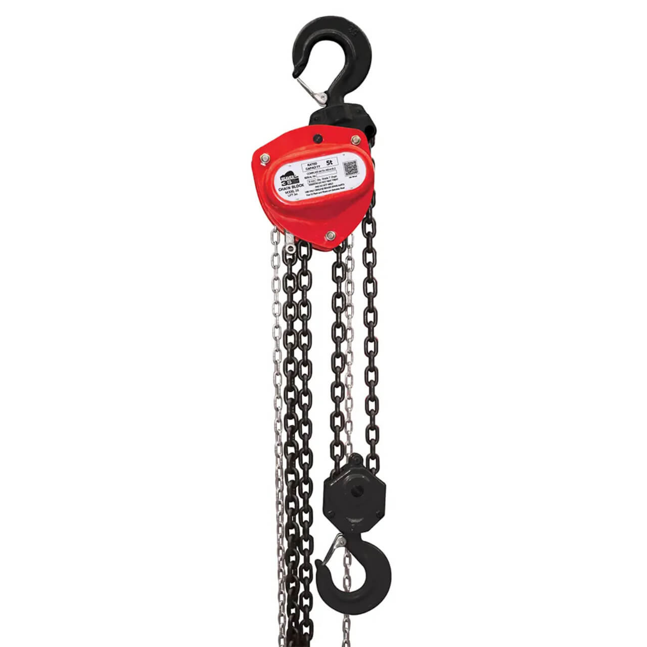 Beaver 3S 5T x 3m Red Chain Block