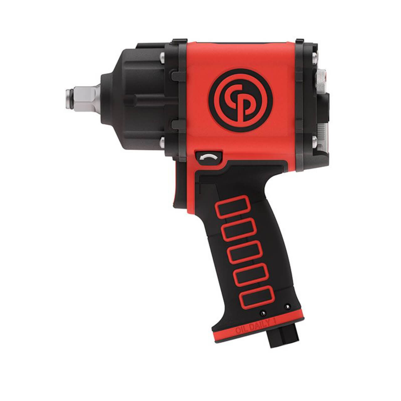 Chicago Pneumatic Premium & Innovative Pistol Grip Impact Wrench 1/2 Dr 1300Nm Adjustable Power Control (11 power settings in forward)
