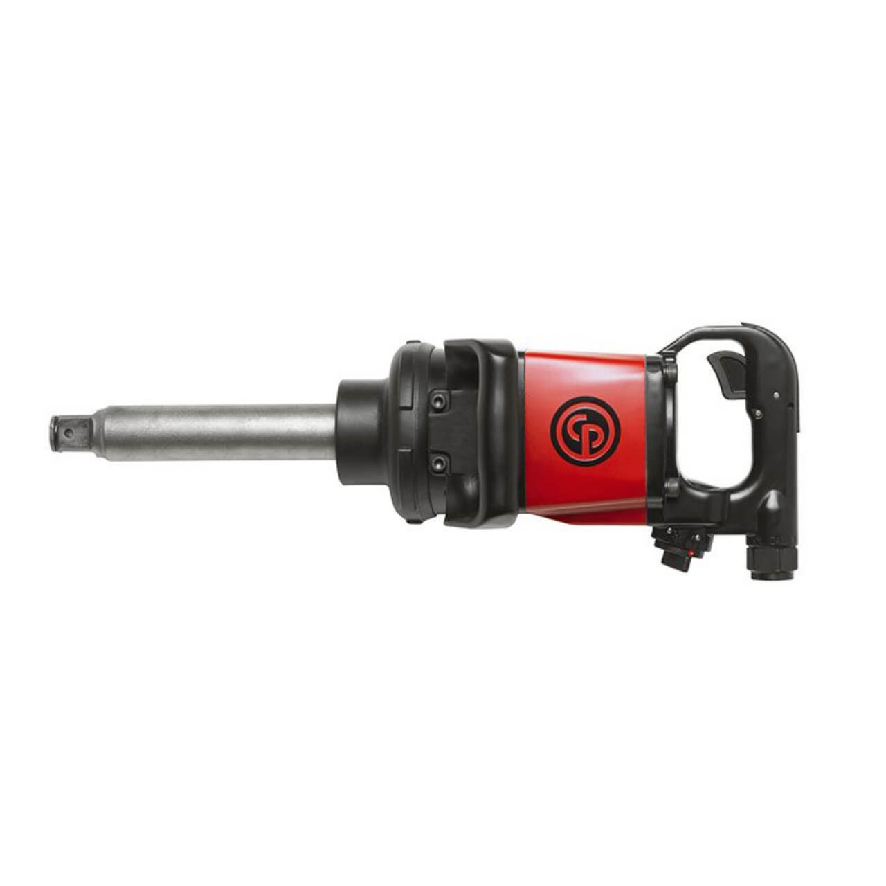 Chicago Pneumatic Impact Wrench 1” Dr CP7782 With 6” Extended Anvil Forward Torque Limiter at Max 500Nm Max Torque In Reverse 2600Nm