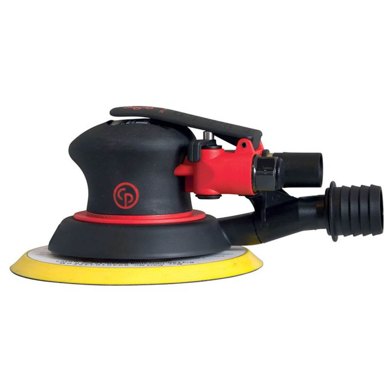 Chicago Pneumatic Palm Sander 5mm Orbit 150mm Hook & Loop Pad Central-Vacuum (CV)