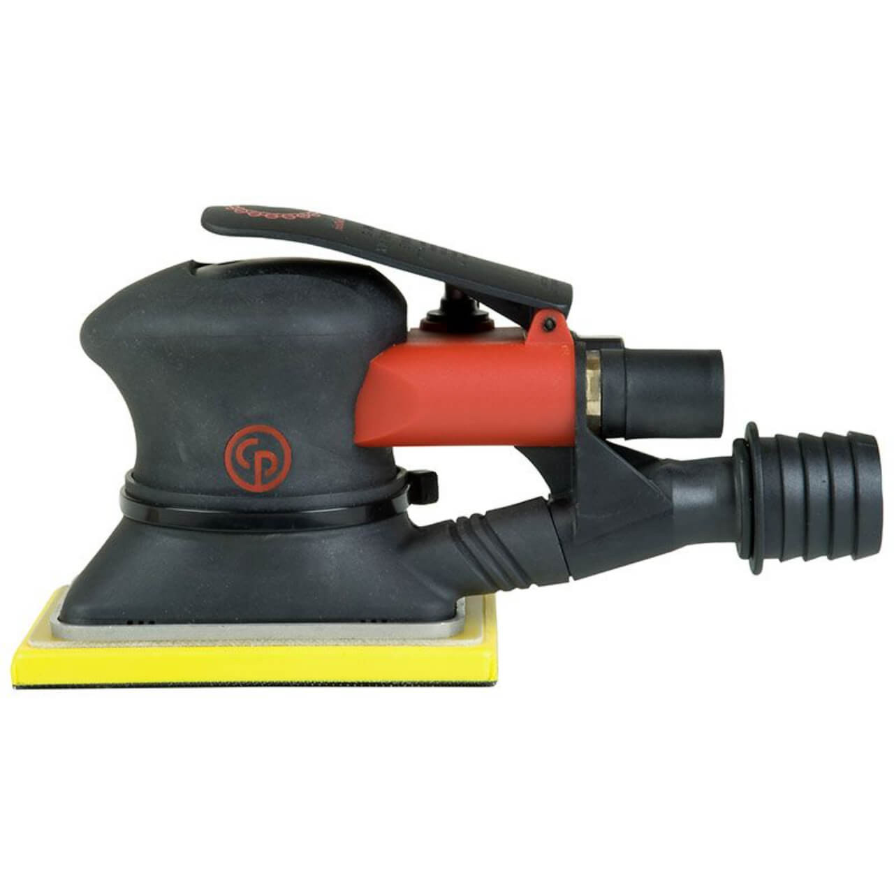 Chicago Pneumatic Jitterbug Rectangle Sander 2.5mm Orbit 74x109mm Hook & Loop Pad Central-Vacuum (CV)