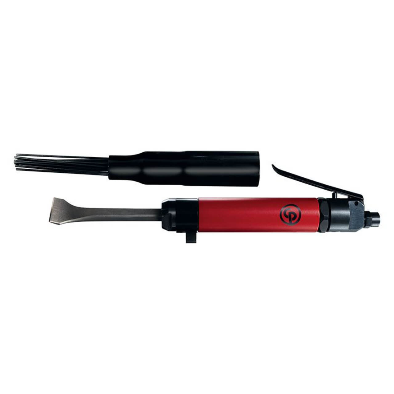 Chicago Pneumatic Needle Scaler 4800 bpm 2 Tools in 1 Convertible To Chipper 19x3mm Needles & 1x35mm Wide Chisel