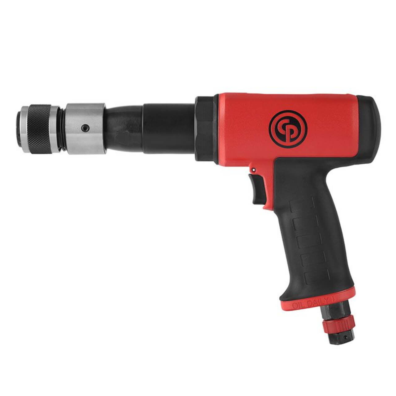 Chicago Pneumatic Low Vibration Pistol Grip Chipping Hammer 2500 bpm Round Shank