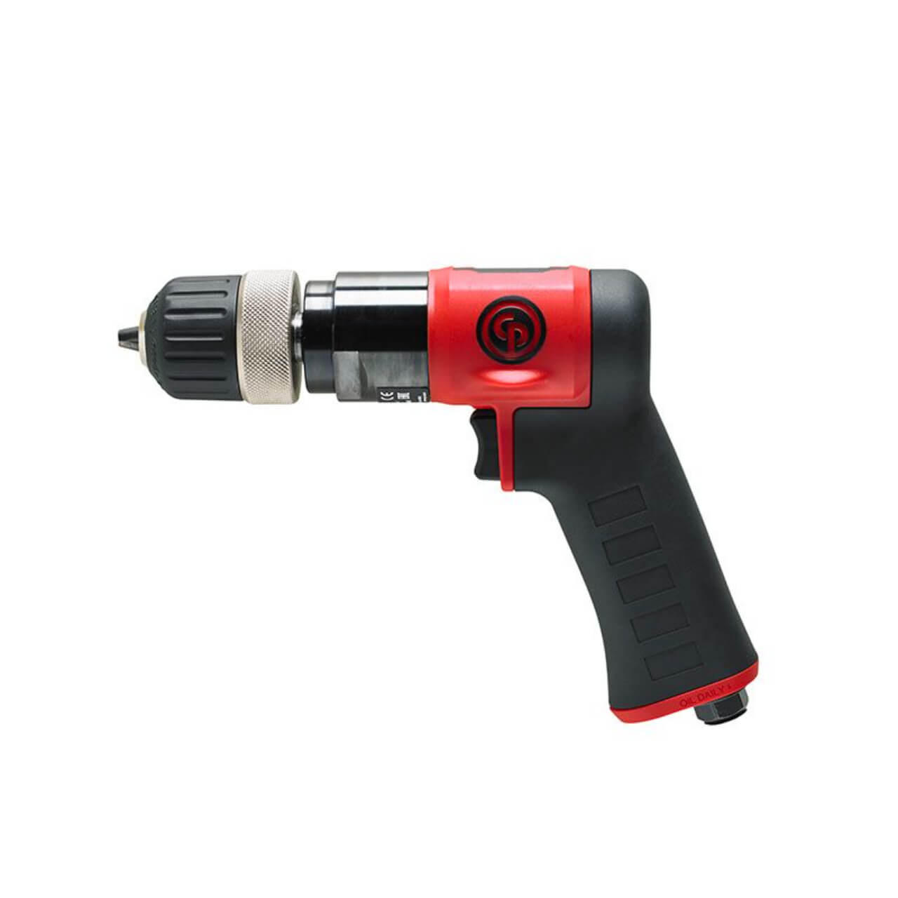Chicago Pneumatic Pistol Grip Drill 3/8” / 10mm Keyless Chuck Non Reversible 3000 rpm Composite & Lightweight