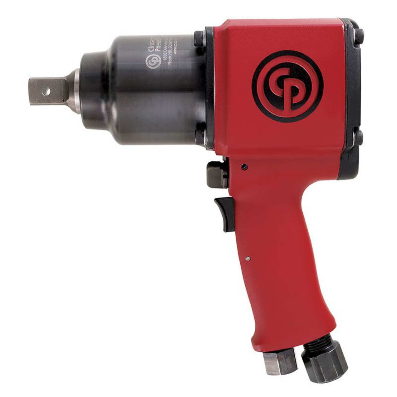 Chicago Pneumatic Heavy Duty Pistol Grip Impact Wrench 3/4 Dr 1490Nm Hole Retainer