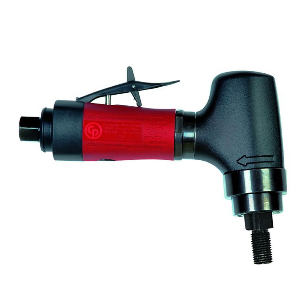 Chicago Pneumatic Heavy Duty Angle Sander 75mm Pad 500W 3/8”-20 Spindle 15000 rpm