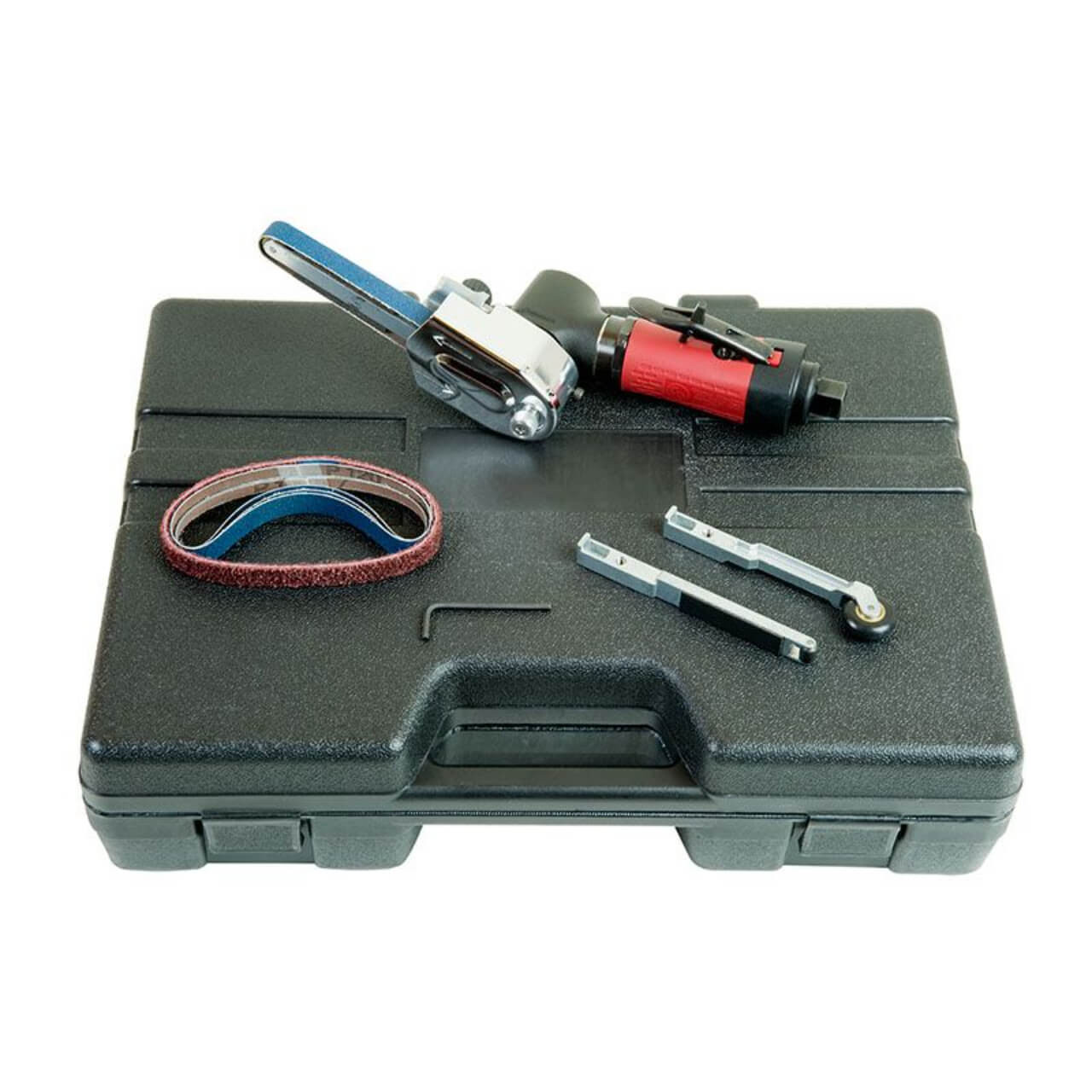 Chicago Pneumatic Heavy Duty Belt Sander CP5080-3260D12 In Case Incl Accessories