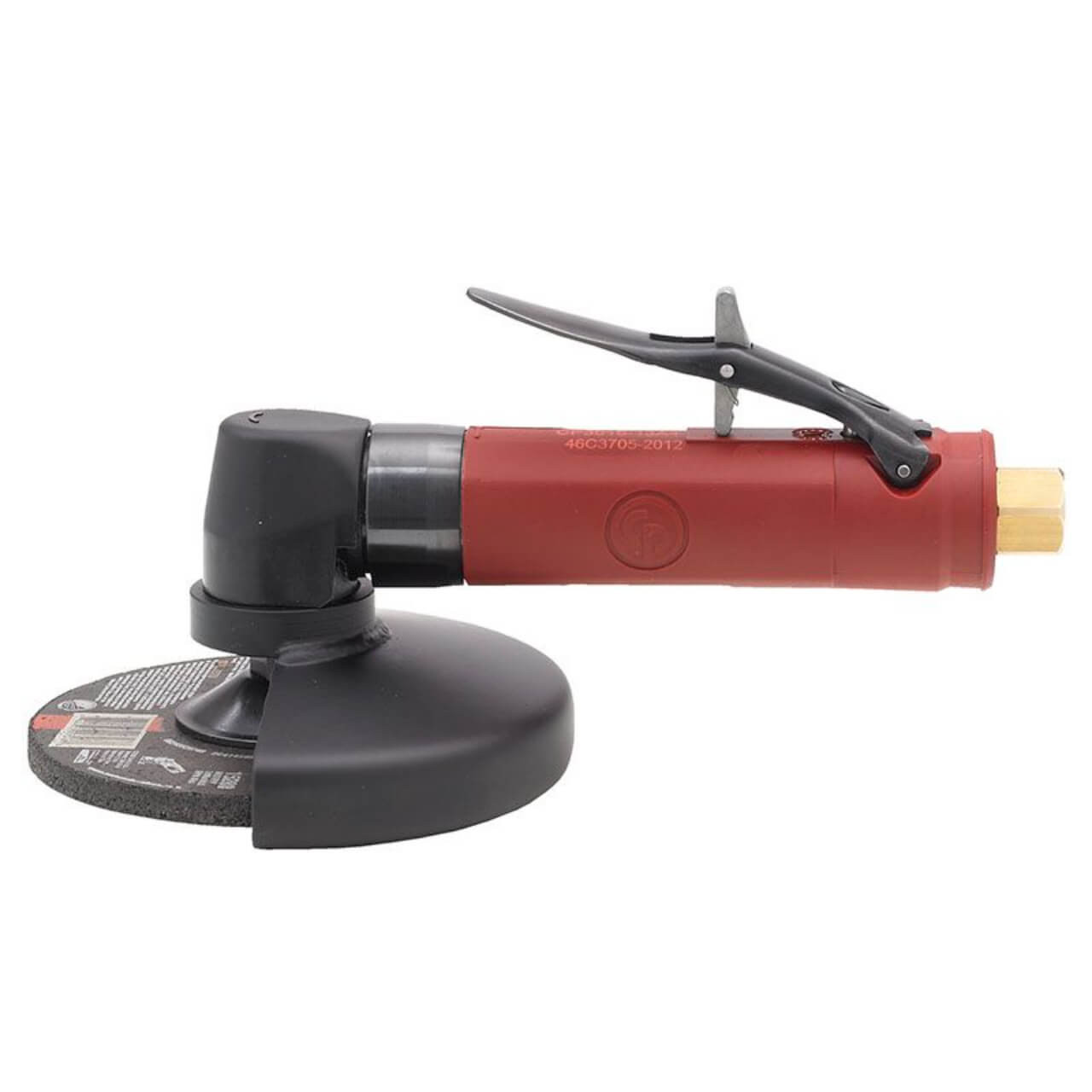 Chicago Pneumatic Heavy Duty Angle Grinder 4” / 100mm Disc Capacity 375W 3/8”-24 Spindle 13500 rpm