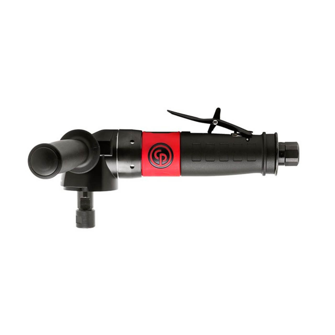Chicago Pneumatic Heavy Duty Angle Head Die Grinder 1/4” & 6.35mm Collet 1100W Rear Exhaust 12000 rpm