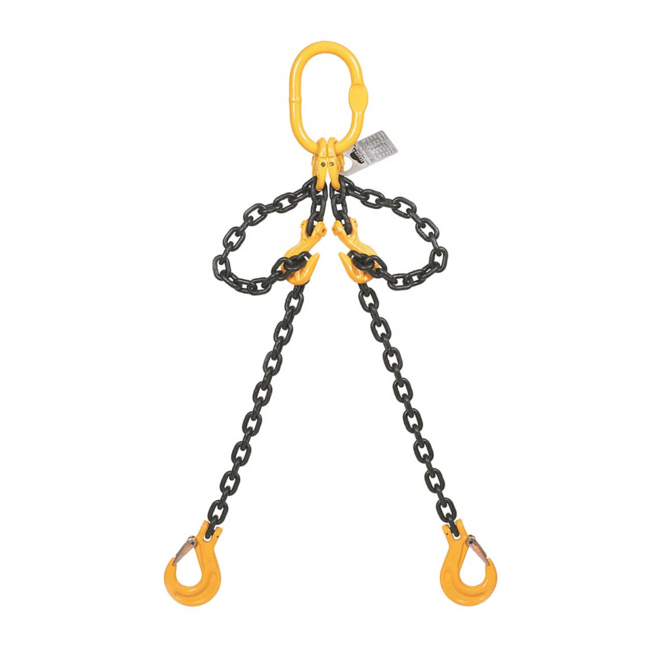 Beaver Grade 80 Double Leg Sling with Clevis Sling Hook 7mm x 3m