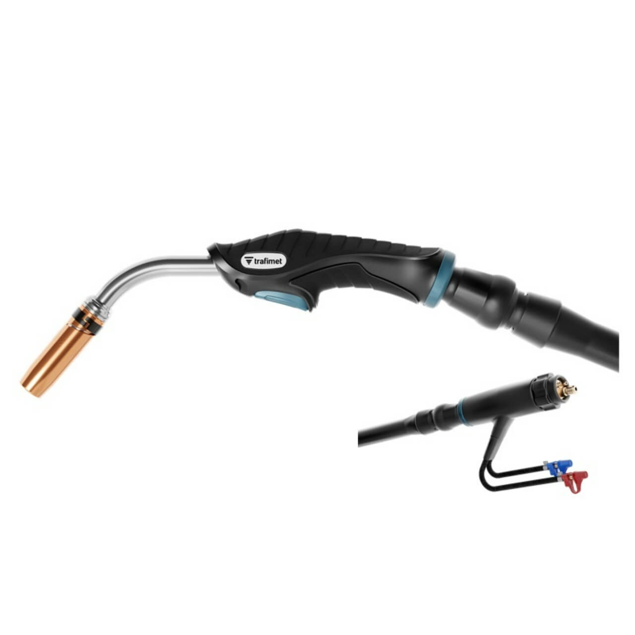 Trafimet ERGOPLUS 500  Euro  Water Cooled Mig Torch 5m