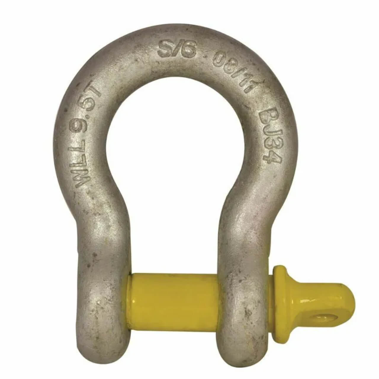 Beaver Shackle Bow Grade S Galvanised 6x8mm WLL 0.5T