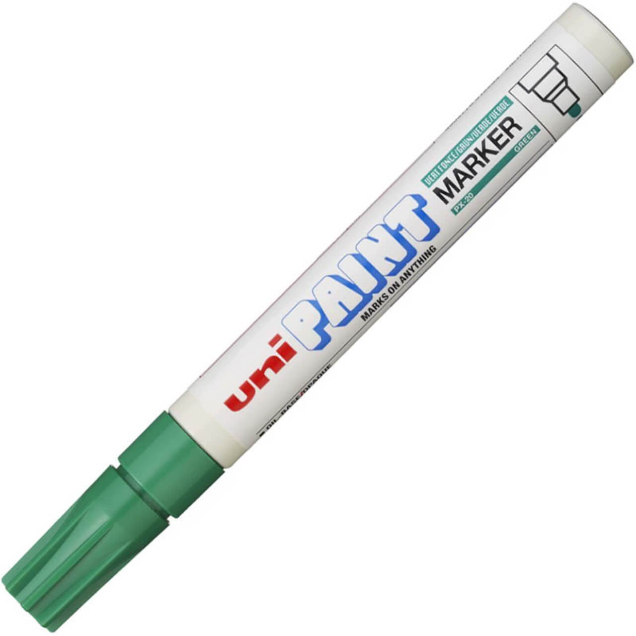 Uniball PX20 2.8mm Medium Bullet Paint Marker Green