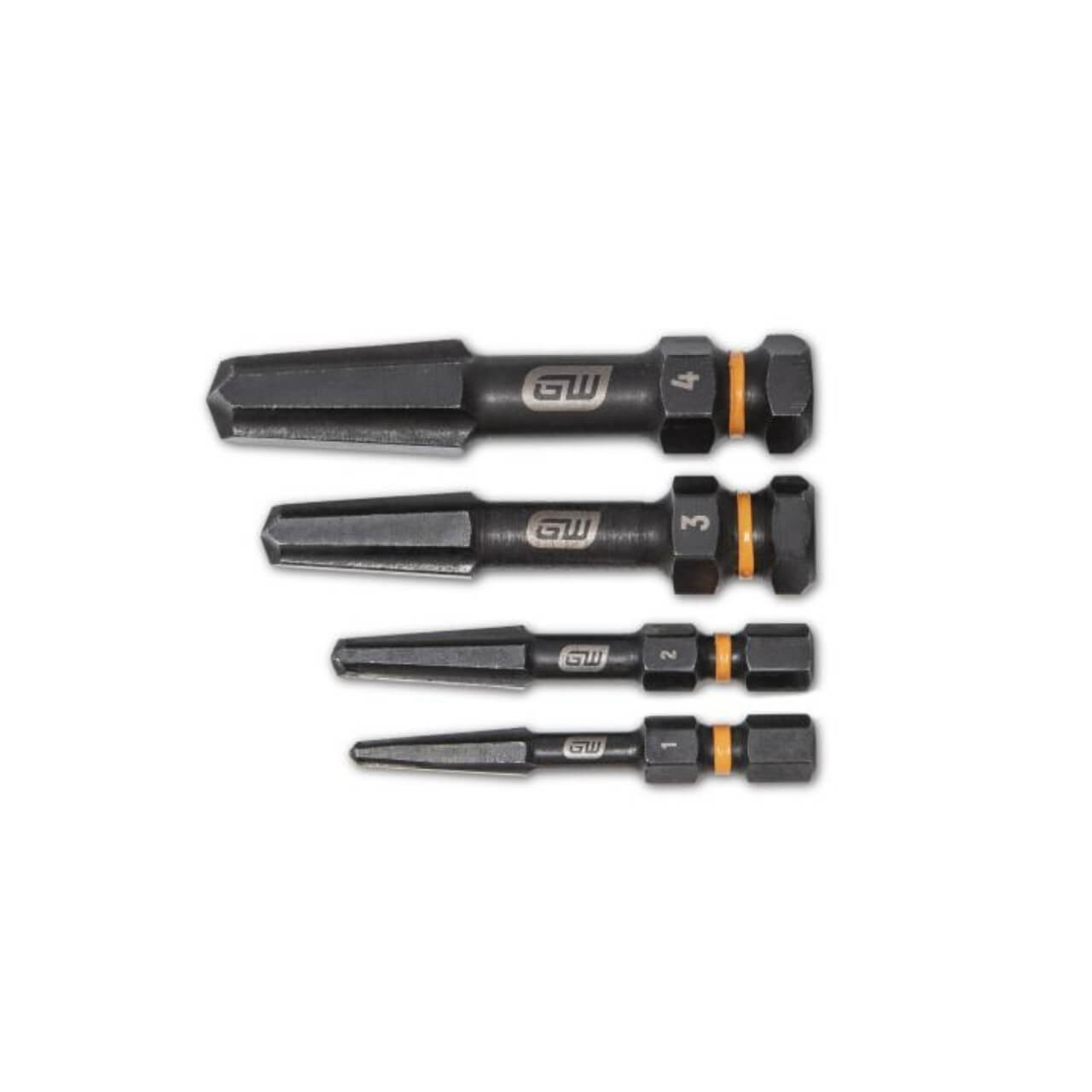 Gearwrench 4 Pce Bolt Biter Screw Extraction Set