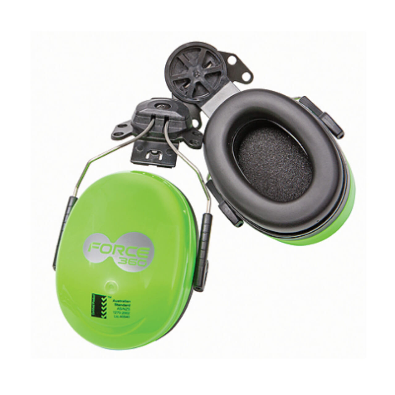 Force360 Wave Cap Attachable Earmuff Class 5. 28dB - 25 & 32mm